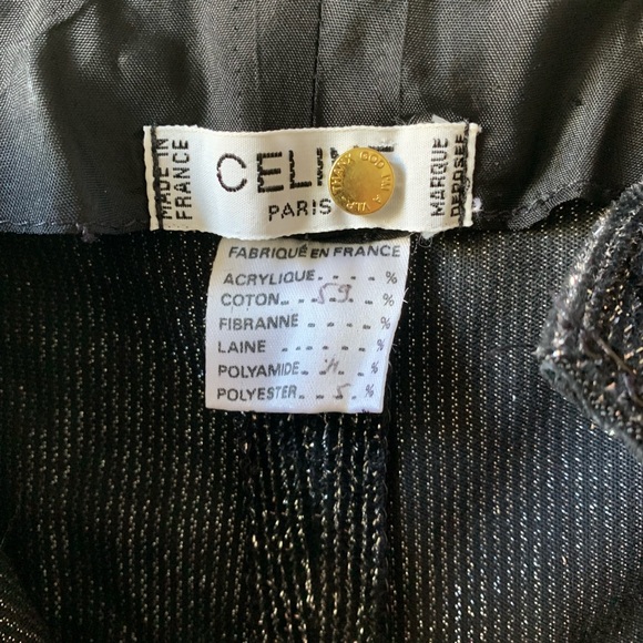 Céline Straight Leg Trousers in Silver Tinsel - Picture 3 of 11